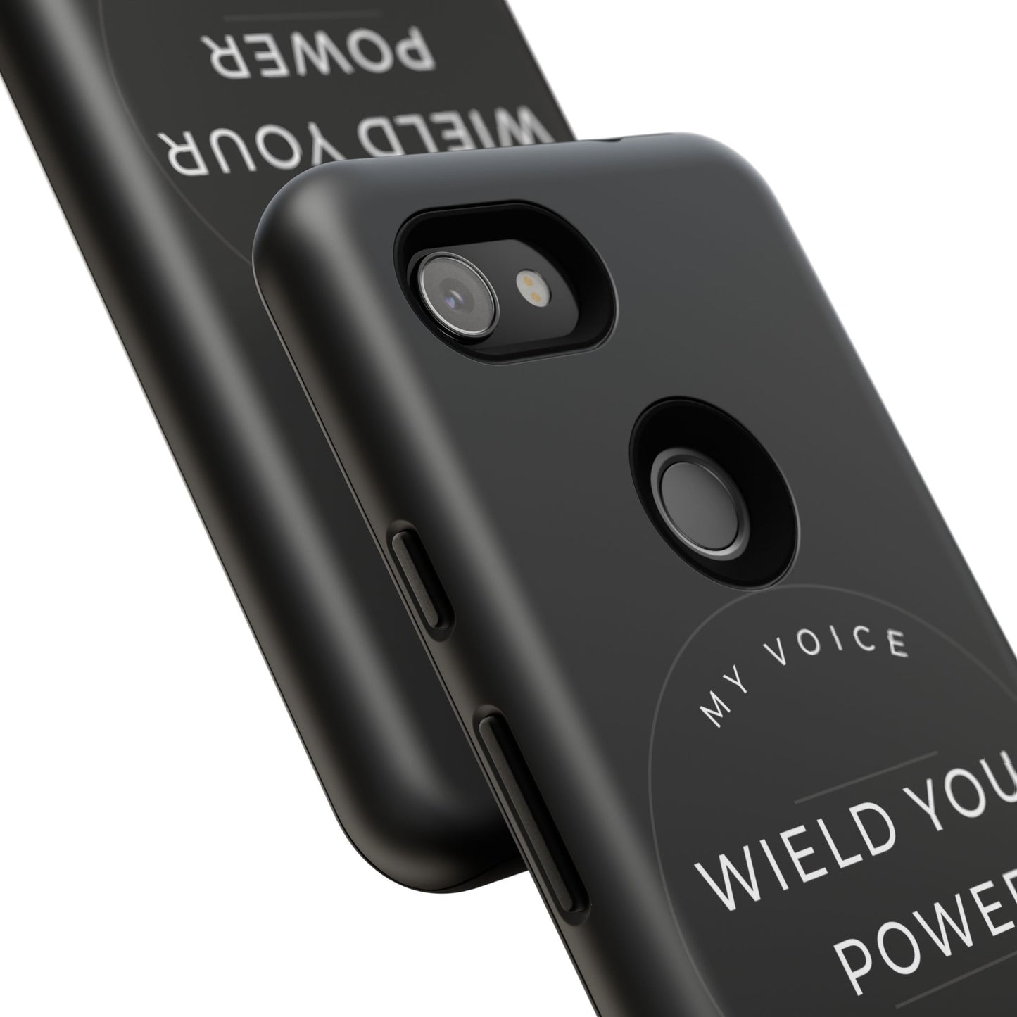 Empowering Phone Case - "Wield Your Power, My Voice Matters" - Tough Cases