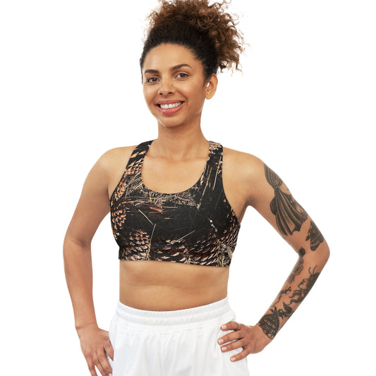 Experience superior support and freedom of movement in our high-impact sports bra, featuring a racerback design, quick-drying fabric, and a wide, adjustable band for a secure, comfortable fit