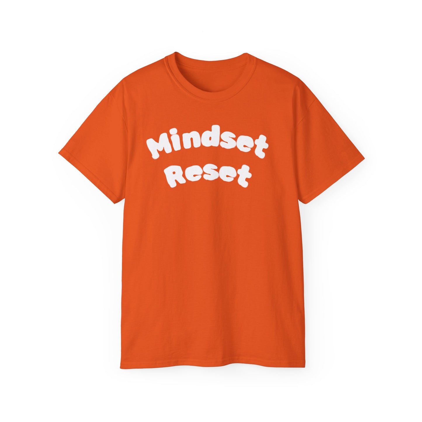 Mindset Reset Unisex Ultra Cotton Tee - Inspirational Graphic Shirt