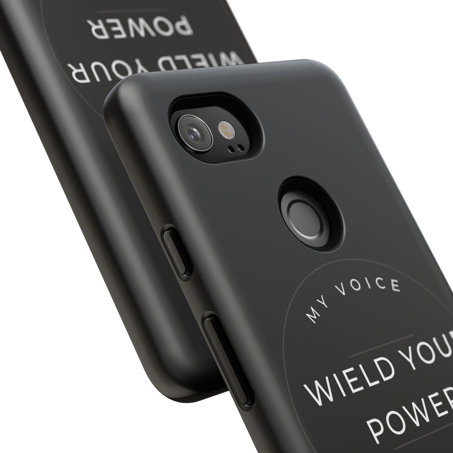 Empowering Phone Case - "Wield Your Power, My Voice Matters" - Tough Cases