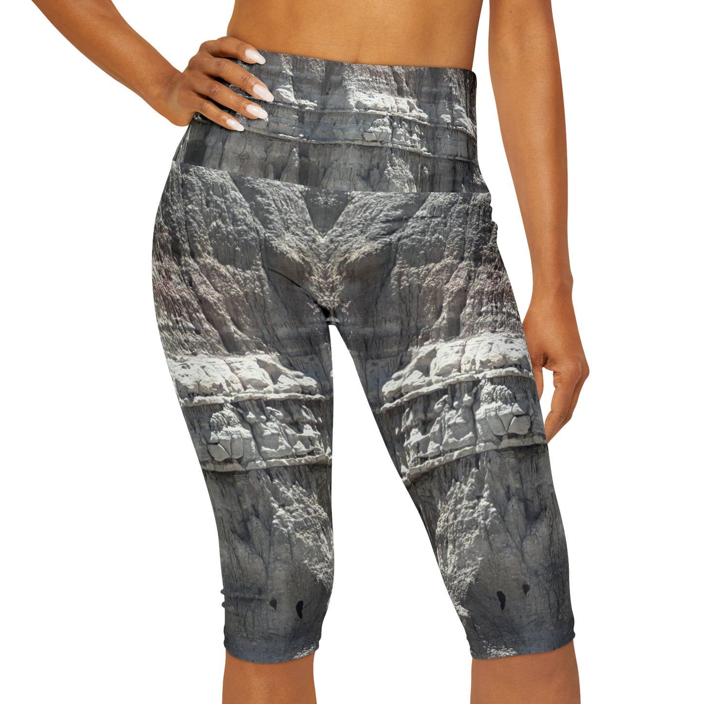 Zia Symbol Yoga Capri Leggings