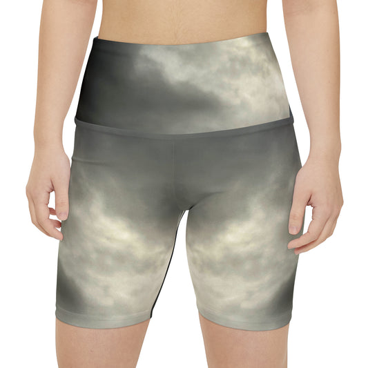 Storm Chaser Theme Workout Shorts, Fitness Shorts, Storm Lover's Workout Shorts, Adventure Fitness Attire Shorts, Trendy Workout shorts