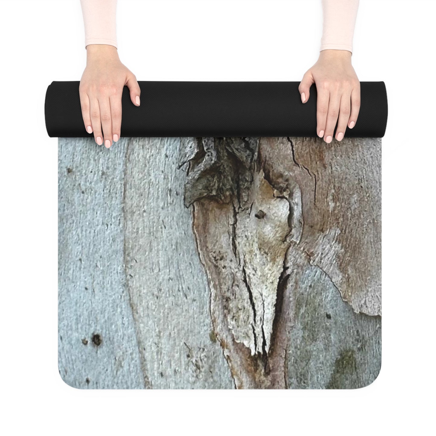 Artistic Paper Tree Yoga Mat