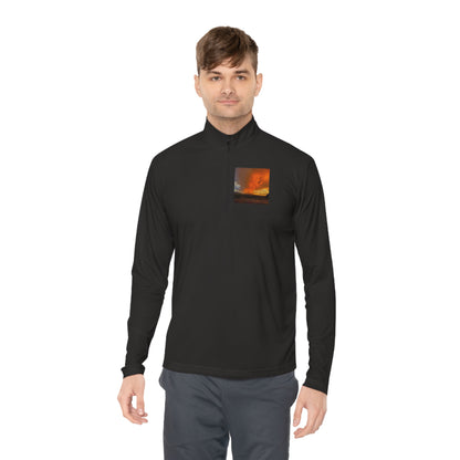 Unisex Quarter-Zip Comfort, Smoke Jumper Pullover