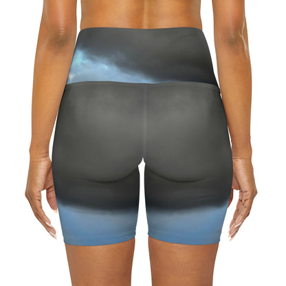 High-waisted Yoga Shorts