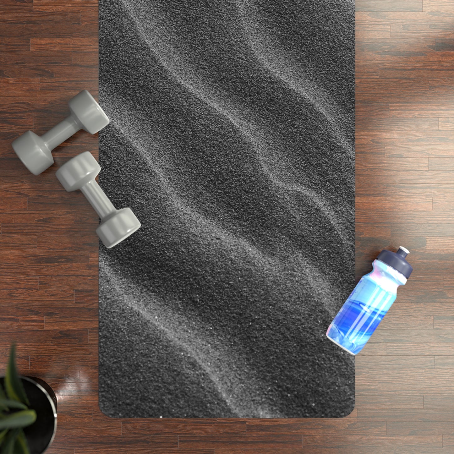 Desert-Themed Rubber Yoga Mat