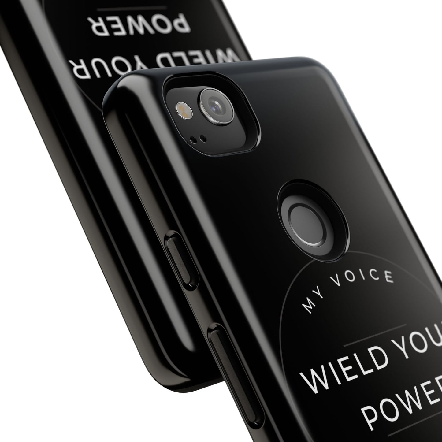 Empowering Phone Case - "Wield Your Power, My Voice Matters" - Tough Cases