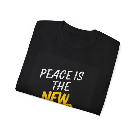 Unisex Peace is the New Power Tee - Empowering Graphic Shirt