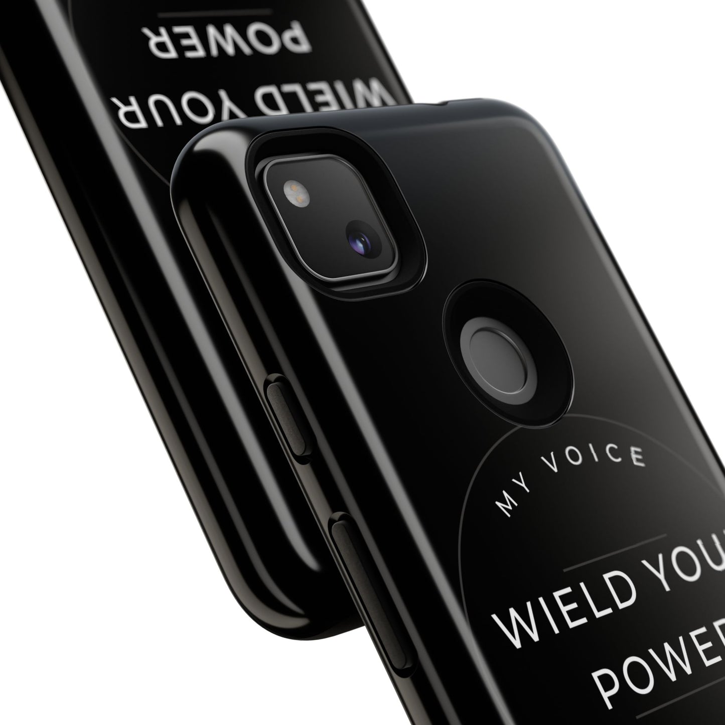 Empowering Phone Case - "Wield Your Power, My Voice Matters" - Tough Cases