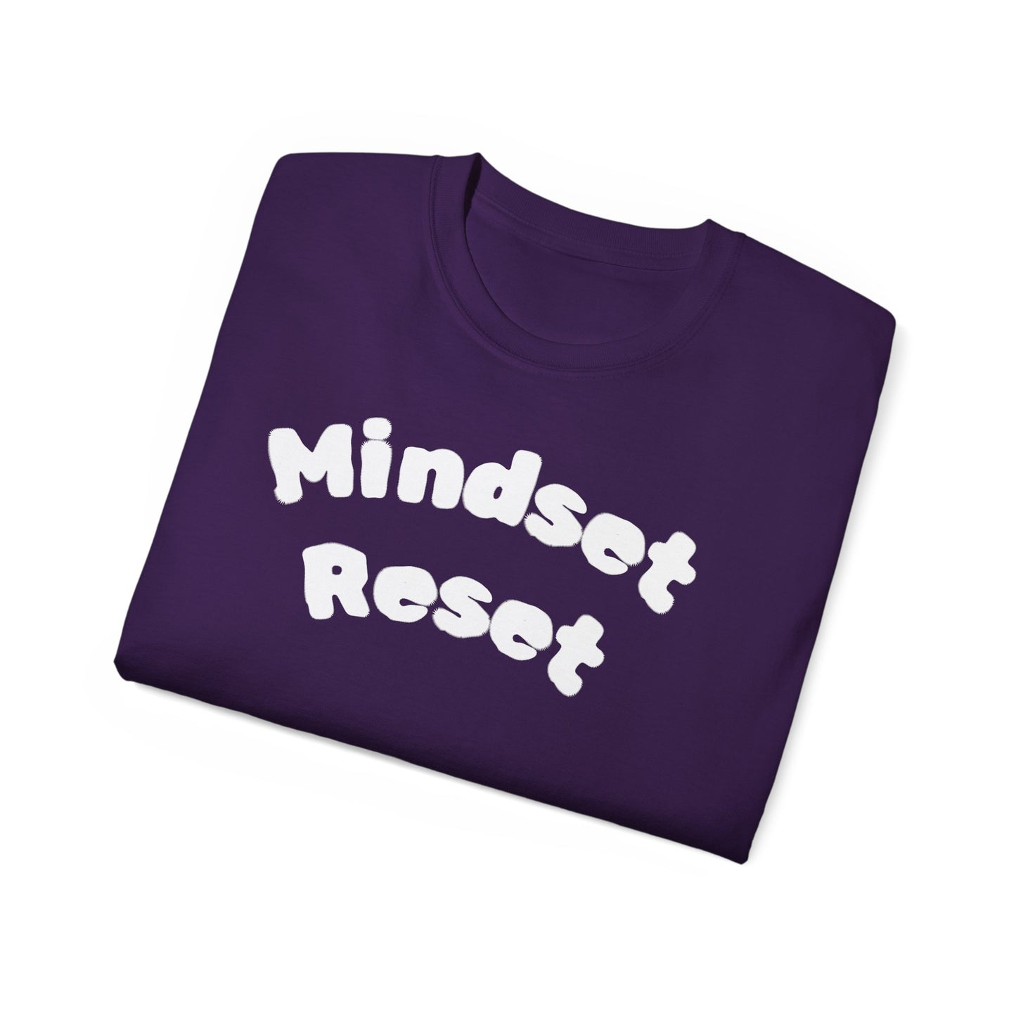 Mindset Reset Unisex Ultra Cotton Tee - Inspirational Graphic Shirt