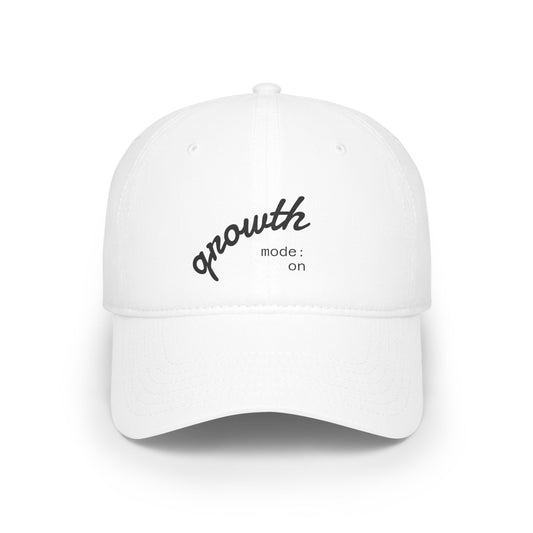 Growth Mode On Low Profile Baseball Cap