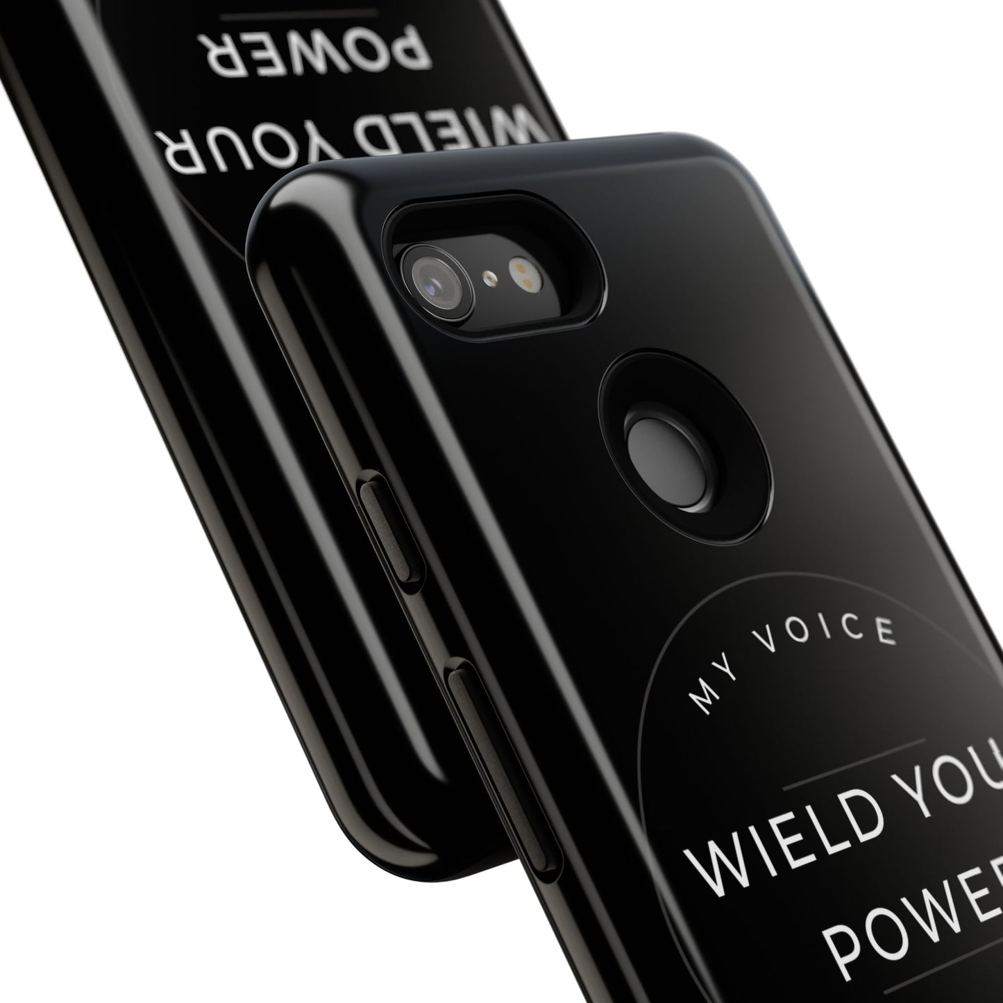 Empowering Phone Case - "Wield Your Power, My Voice Matters" - Tough Cases