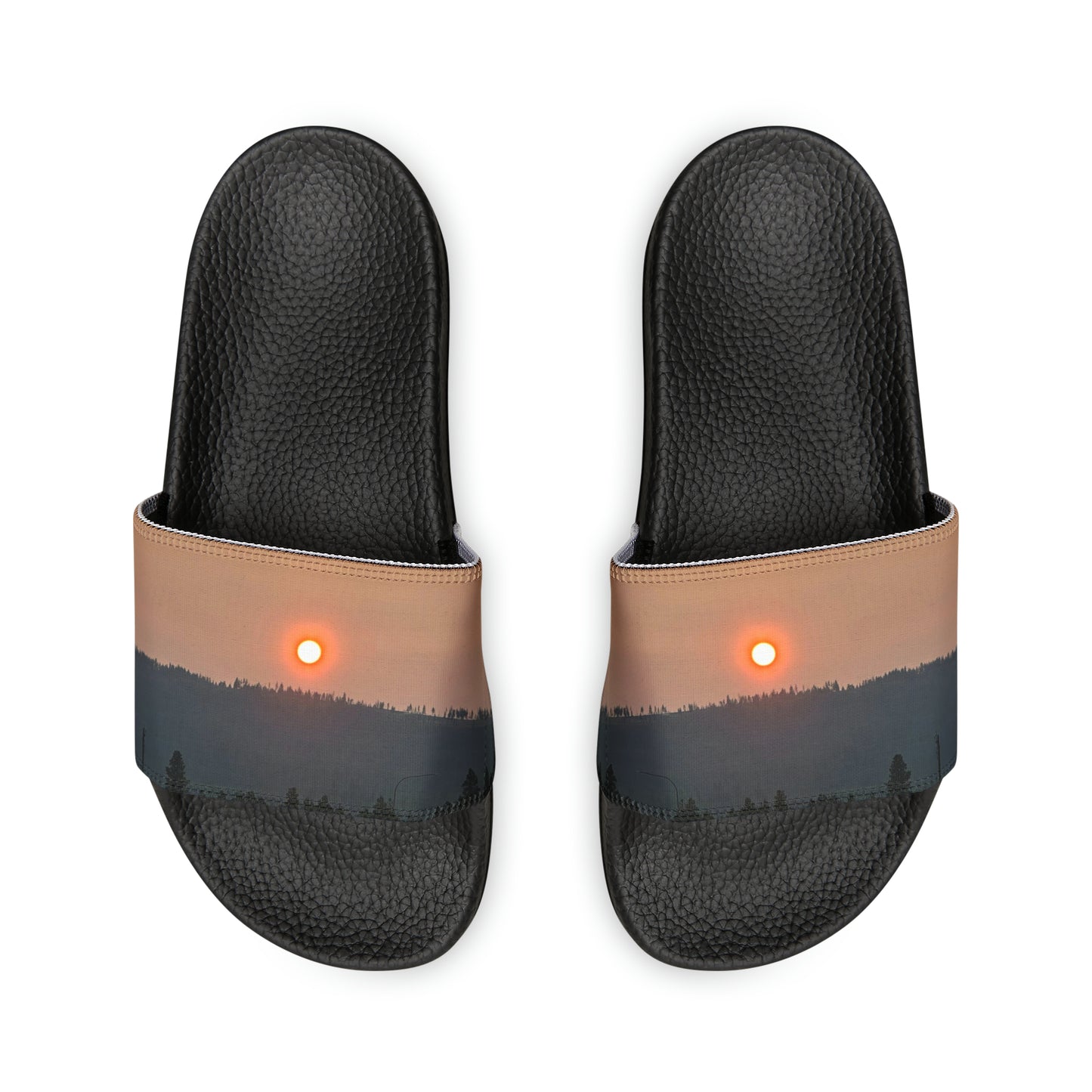 Versatile Pu Slide Footwear, Sleek PU Slides for Ladies