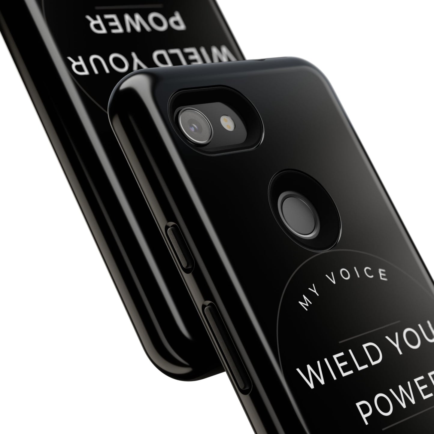 Empowering Phone Case - "Wield Your Power, My Voice Matters" - Tough Cases