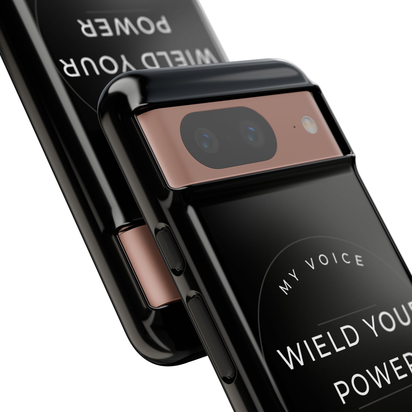 Empowering Phone Case - "Wield Your Power, My Voice Matters" - Tough Cases