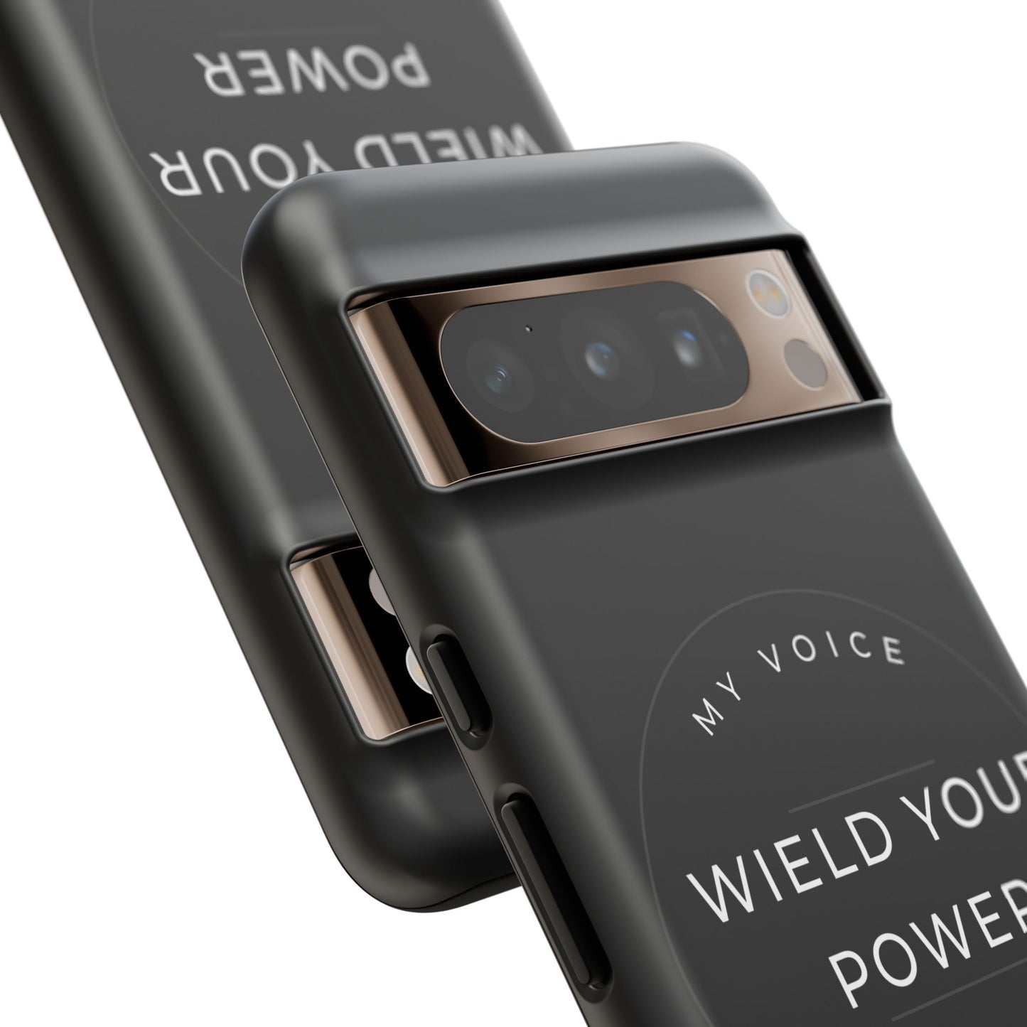 Empowering Phone Case - "Wield Your Power, My Voice Matters" - Tough Cases