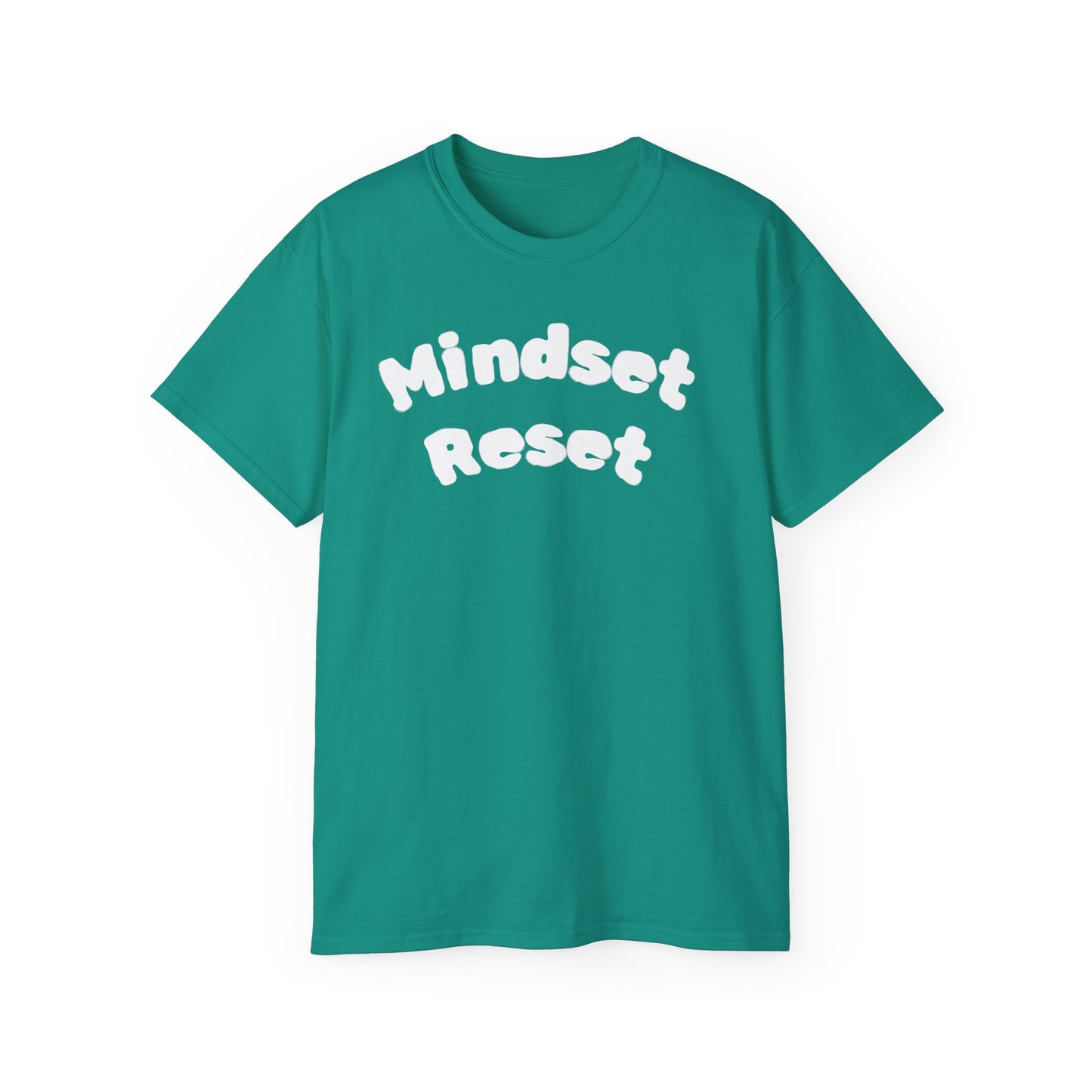 Mindset Reset Unisex Ultra Cotton Tee - Inspirational Graphic Shirt