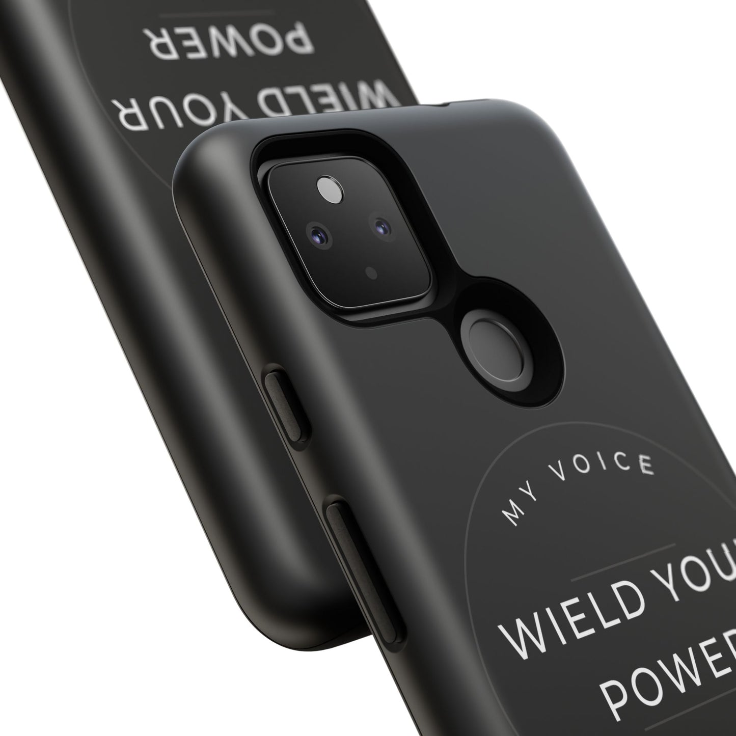 Empowering Phone Case - "Wield Your Power, My Voice Matters" - Tough Cases