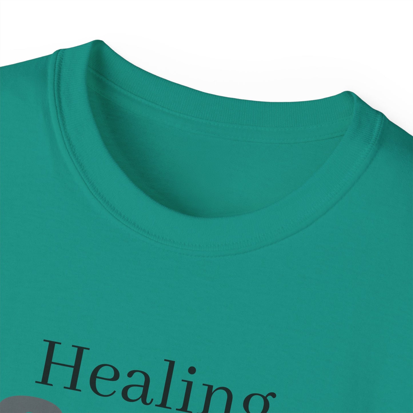 Healing Starts Unisex Ultra Cotton Tee - Comfortable Motivational T-Shirt