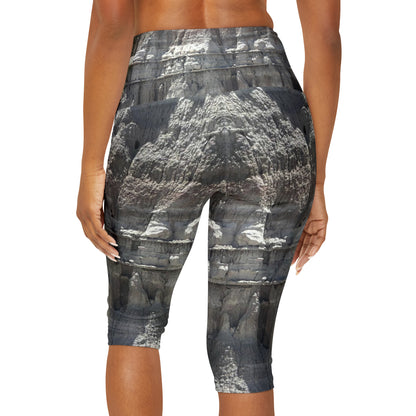 Zia Symbol Yoga Capri Leggings