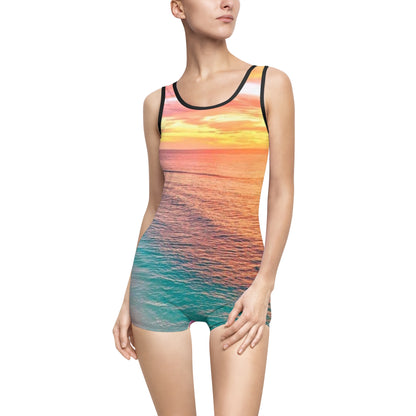 Ocean Breezes Women's Vintage Swimsuit