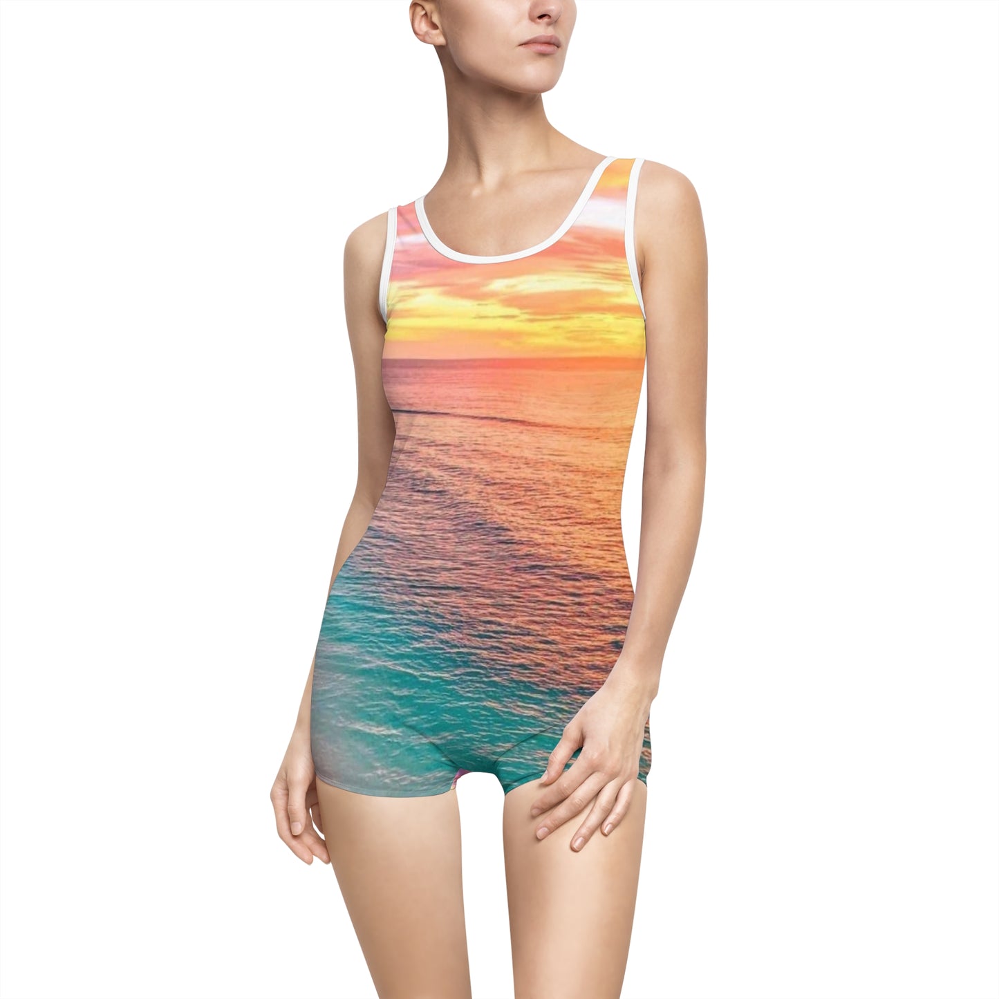 Ocean Breezes Women's Vintage Swimsuit