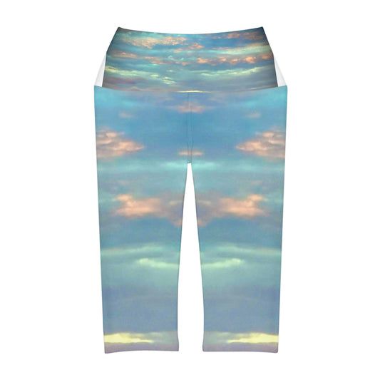 Arizona Desert Artistic Yoga Capri Leggings