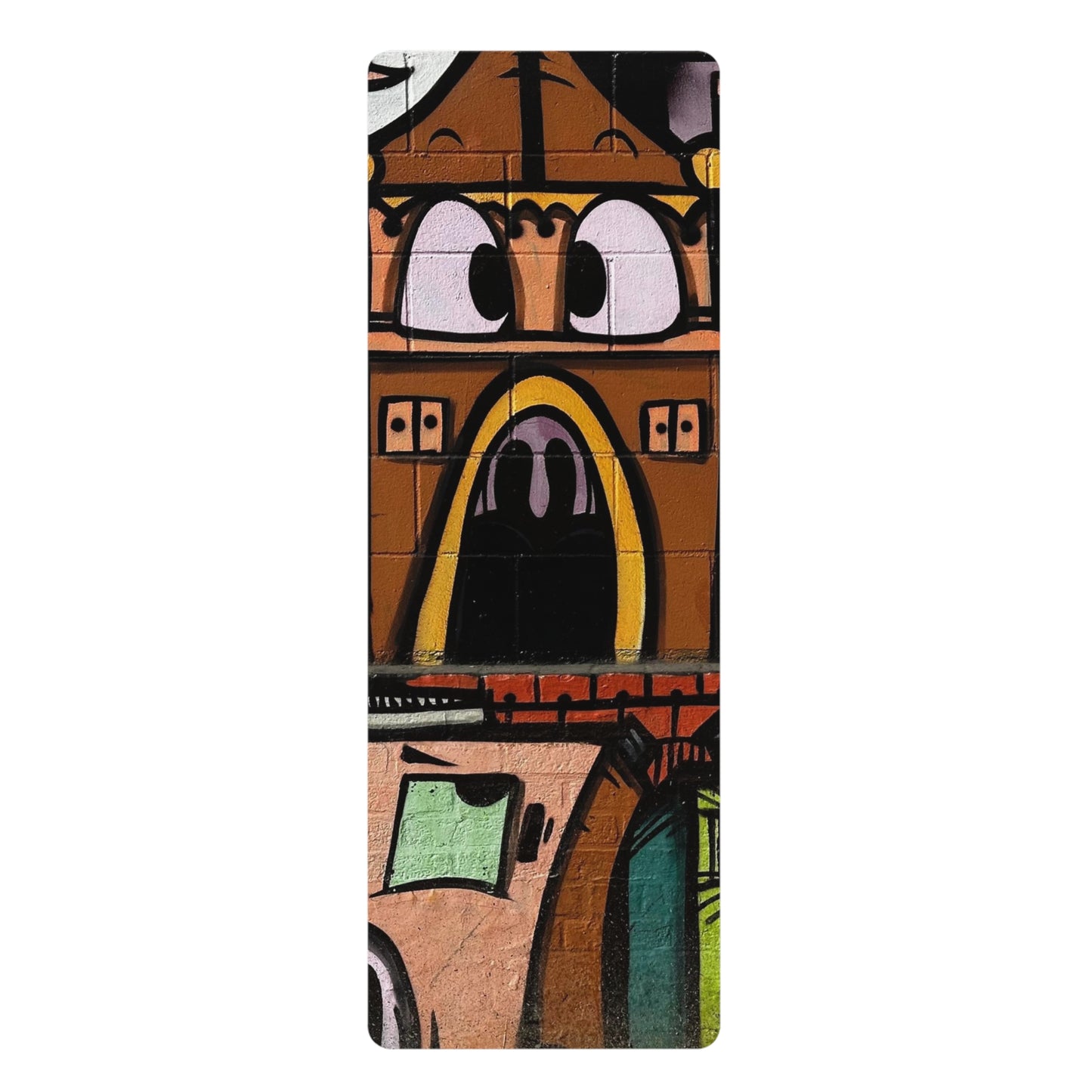 Graffiti-Inspired Yoga Mat