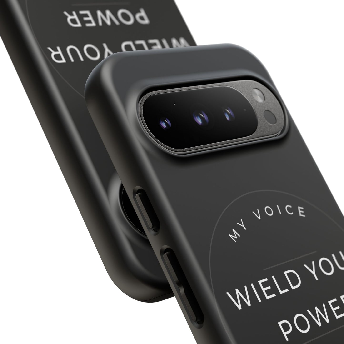 Empowering Phone Case - "Wield Your Power, My Voice Matters" - Tough Cases