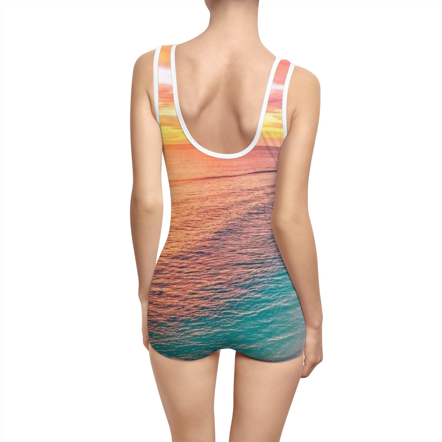 Ocean Breezes Women's Vintage Swimsuit