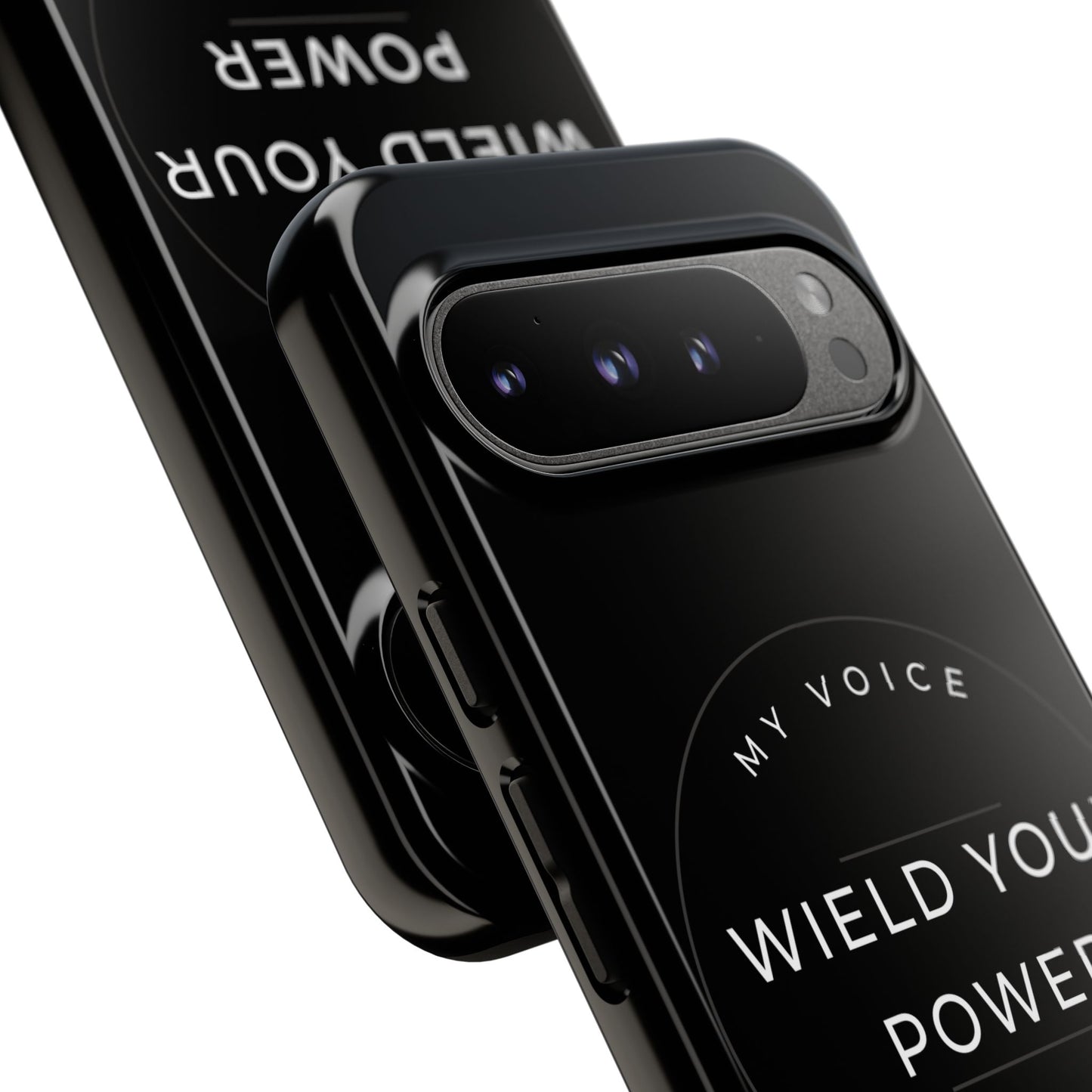 Empowering Phone Case - "Wield Your Power, My Voice Matters" - Tough Cases