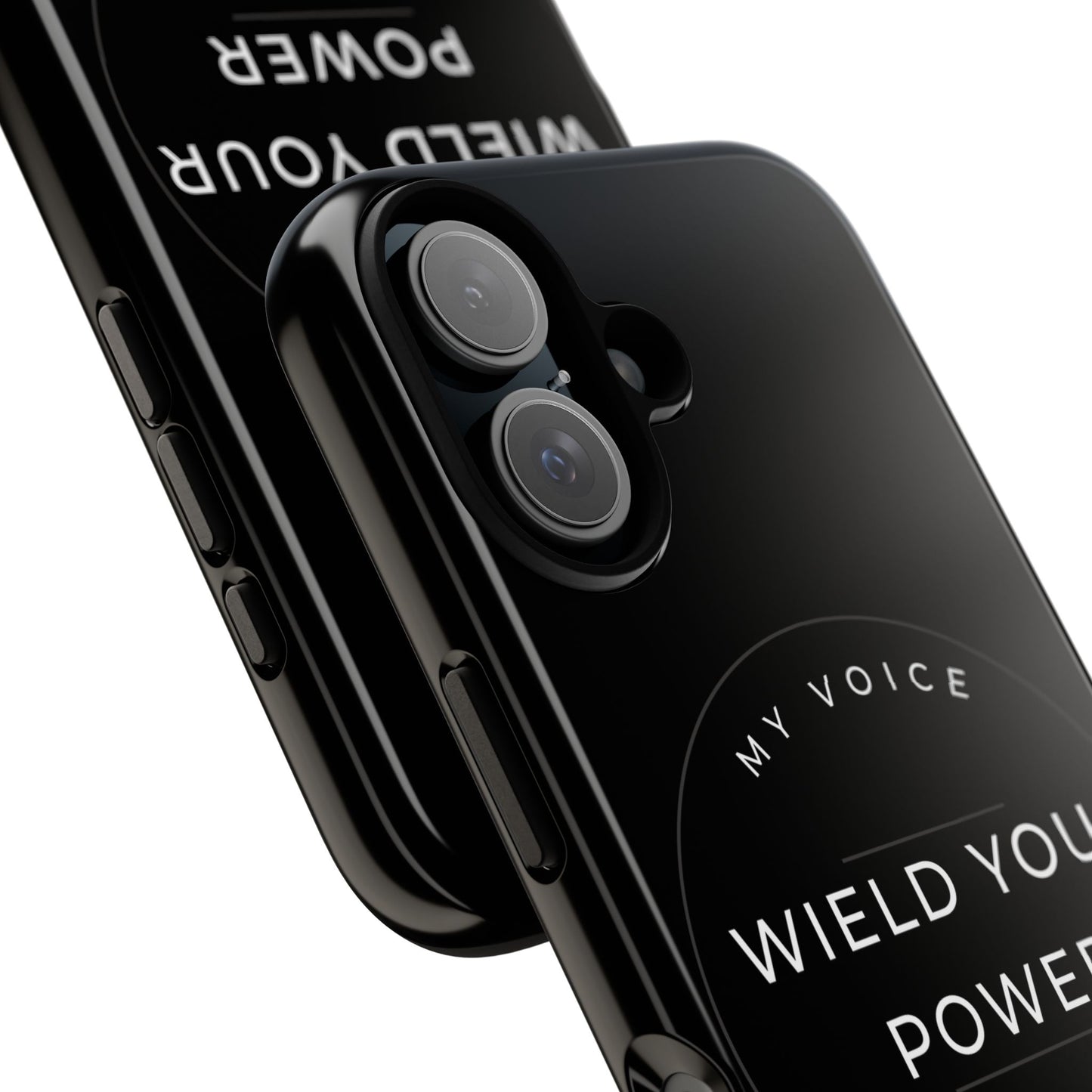 Empowering Phone Case - "Wield Your Power, My Voice Matters" - Tough Cases