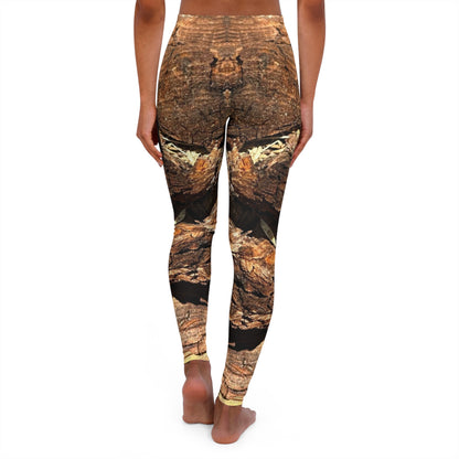 Nature-Inspired Spandex Leggings