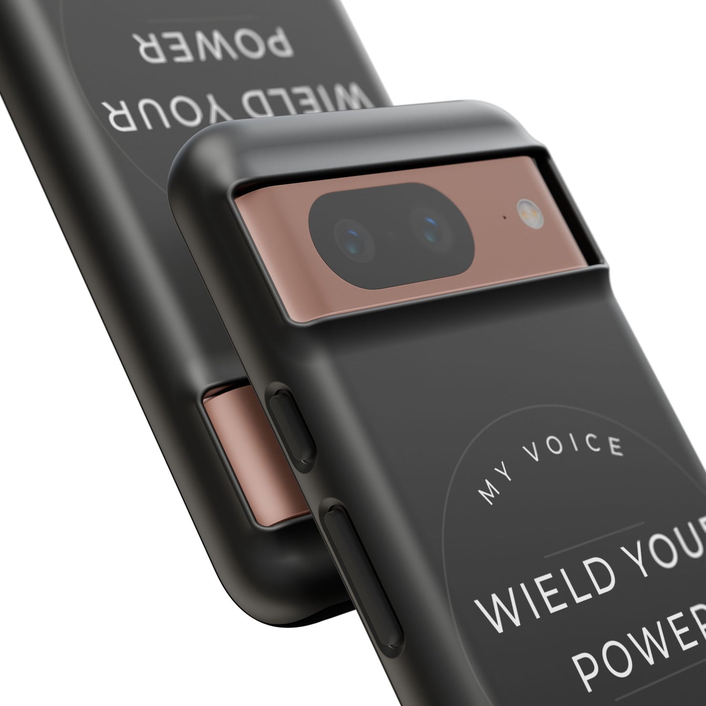 Empowering Phone Case - "Wield Your Power, My Voice Matters" - Tough Cases