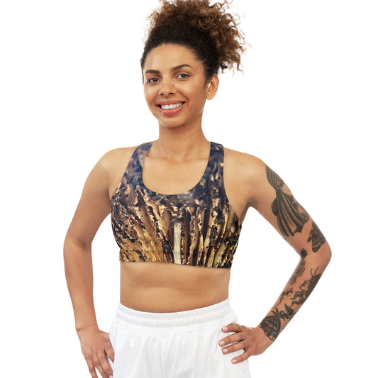 Experience superior support and freedom of movement in our high-impact sports bra, featuring a racerback design, quick-drying fabric, and a wide, adjustable band for a secure, comfortable fit