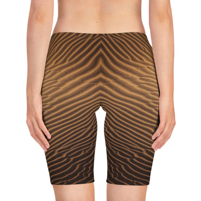 Desert-Themed Women's Cycling Shorts