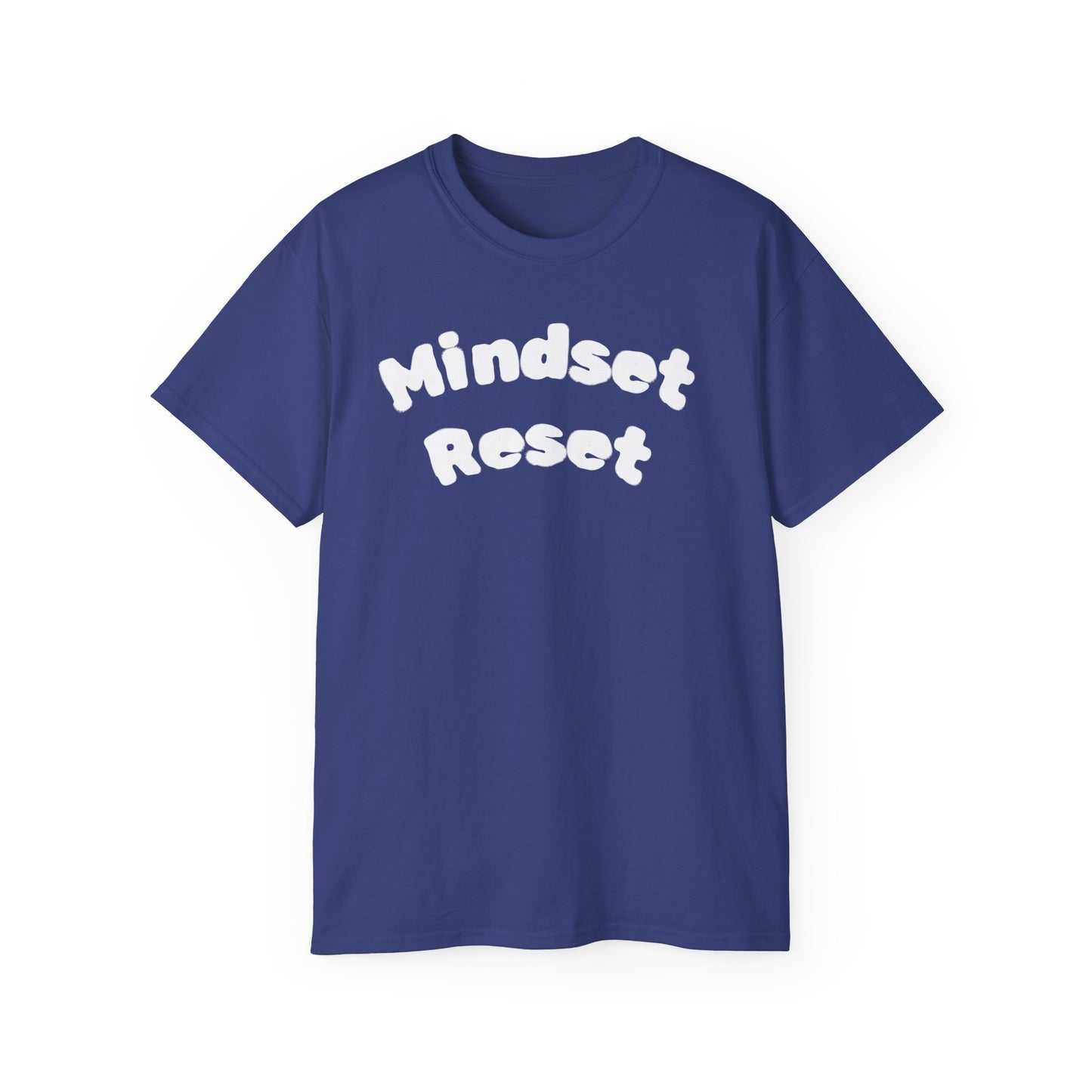 Mindset Reset Unisex Ultra Cotton Tee - Inspirational Graphic Shirt