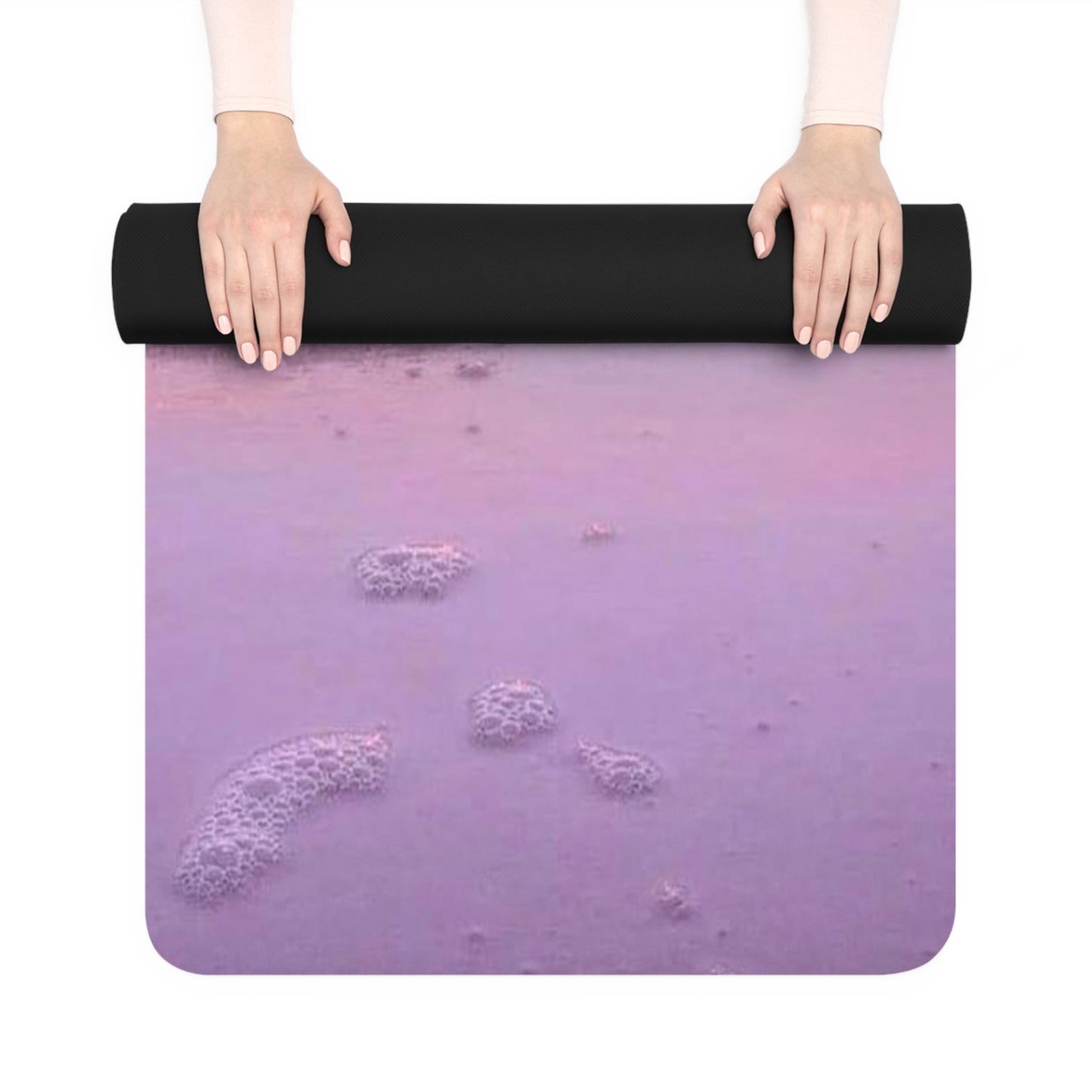 Sunset Bliss Rubber Yoga Mat