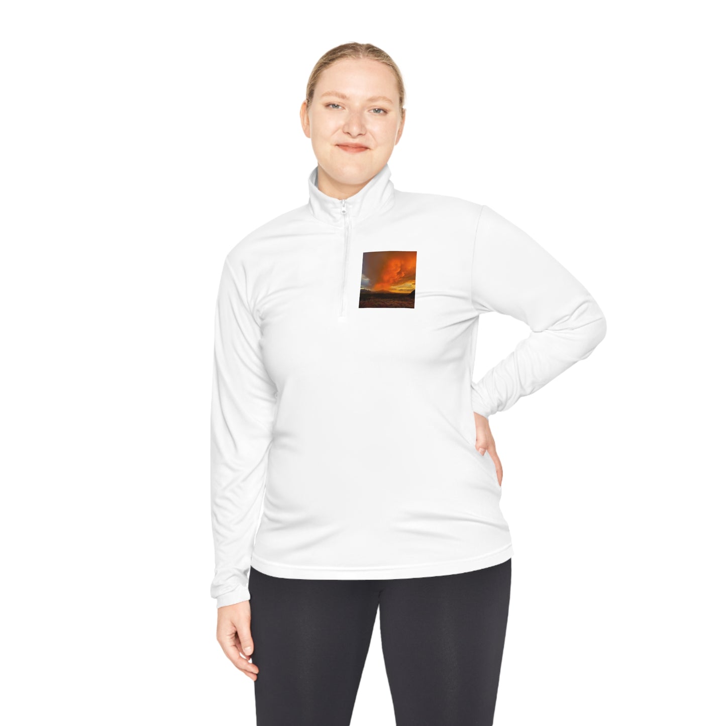 Unisex Quarter-Zip Comfort, Smoke Jumper Pullover