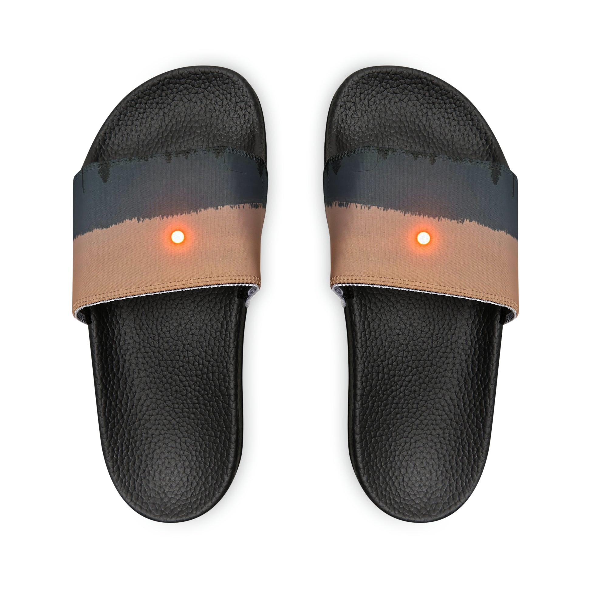 Versatile Pu Slide Footwear, Sleek PU Slides for Ladies