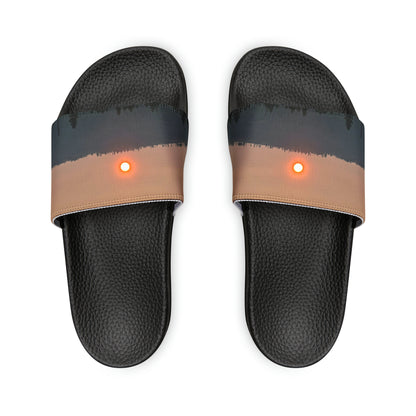 Versatile Pu Slide Footwear, Sleek PU Slides for Ladies