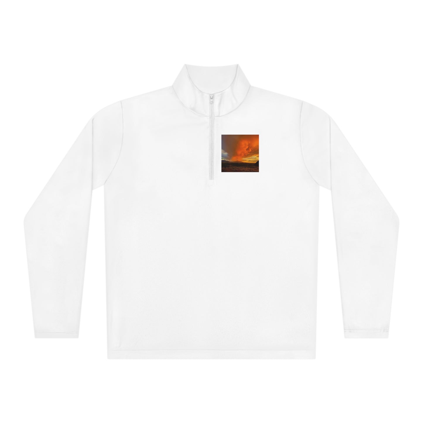 Unisex Quarter-Zip Comfort, Smoke Jumper Pullover