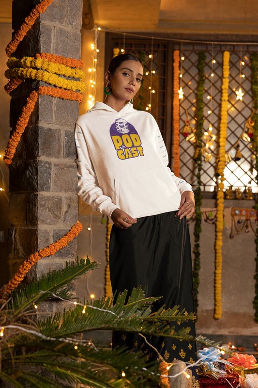 Layer up in style with our fashion-forward hooded sweatshirt, featuring an oversized fit, a soft-to-the-touch interior, and a bold graphic or pattern that adds an edgy, urban touch to your look.